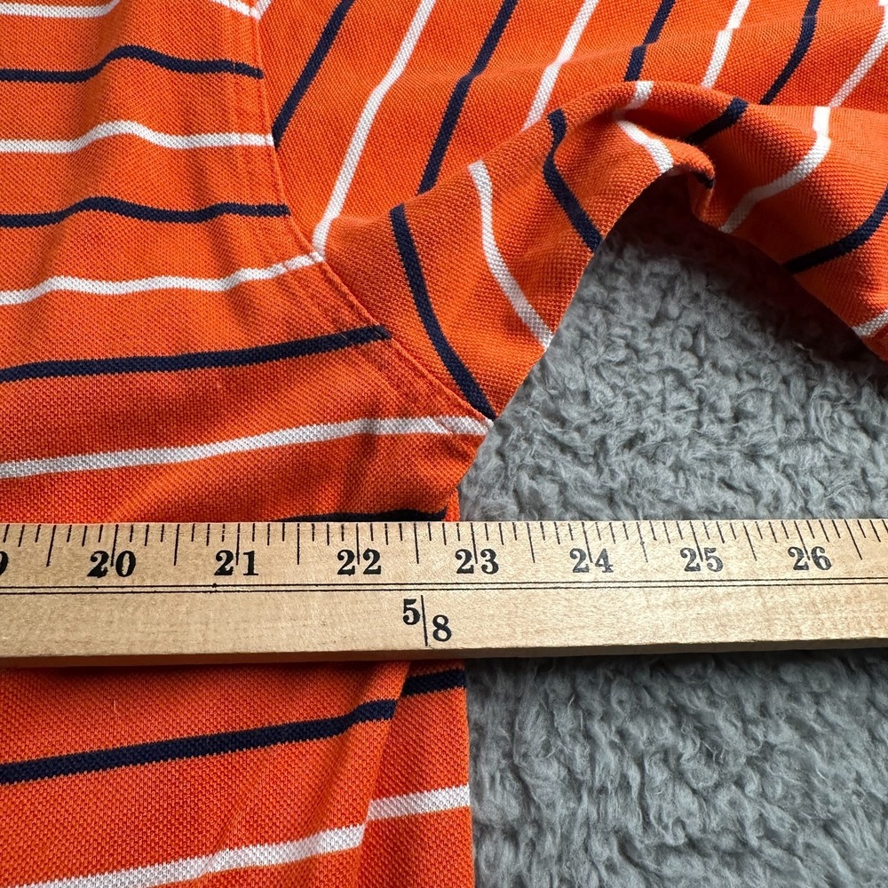 Vintage Masters Collection Shirt Mens XL Orange Golf Mercerized Cotton Polo - Picture 7 of 9
